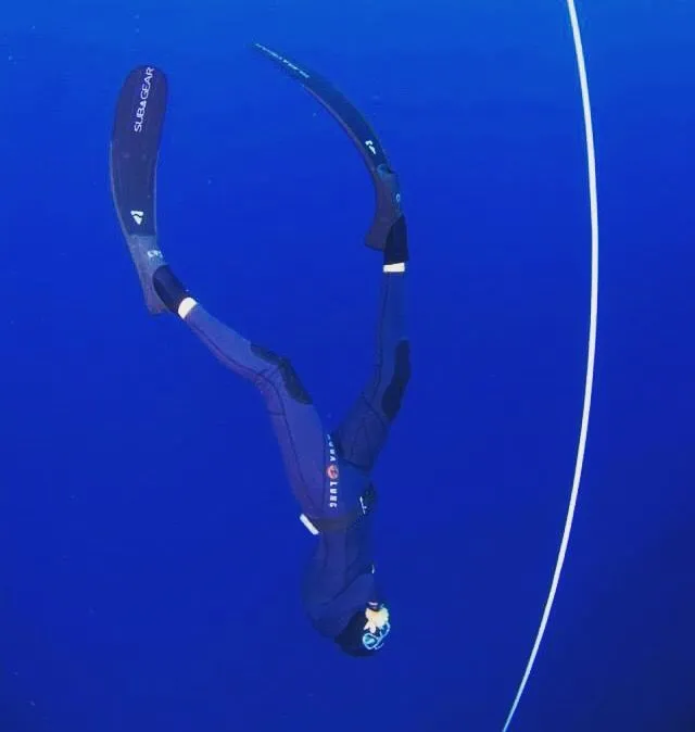 Freediver training